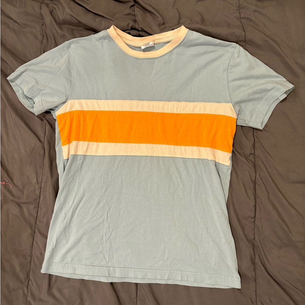 Blue and orange Urban Outfitters shirt